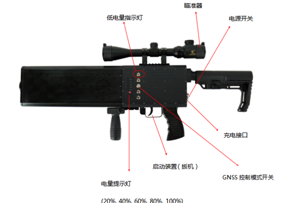 無人機反制槍參數