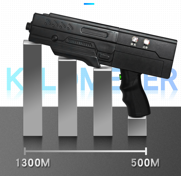 便攜式手槍無人機屏蔽器